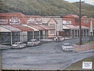 1960s Main Street of Warburton