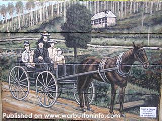 Fisher Croom Family in Seaview Buggy 1904. Sponsor: The Fisher Family. History by Robin Fisher.