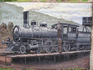 S Class Train On Turntable West End of Warburton Station. Sponsor: Paul & Visnja. History by Robin Fisher.