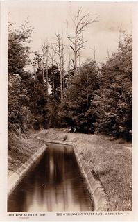 The O'Shannessy Water Race Warburton - Rose Series Postcard P3645