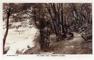 The Lovers Walk Warburton Vic - The Rose Series P206