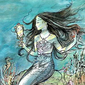 COMPLETED: September 27 - 28 - Painting Mermaids with Visnja
