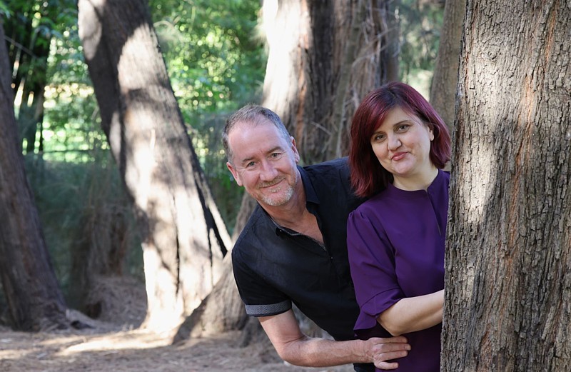 Paul Jackson and Visnja Prtenjaca - Creators of 'The Warburton Squiggle'