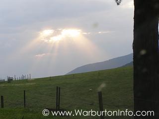 Sunset near Warburton VIC 3799